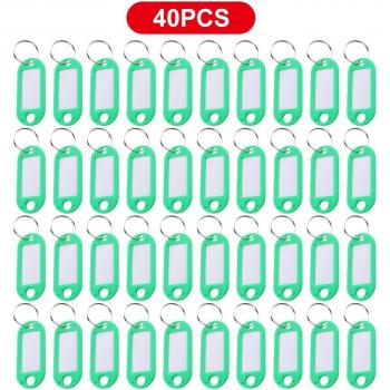 Travel Bag ID Tags with Clear Window