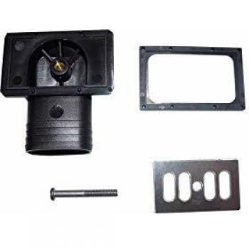 Kit troppopieno con griglia in acciaio inox e viti 5x37 - NICOLL