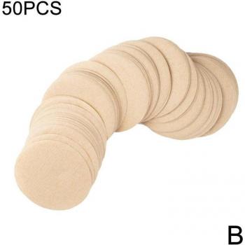 Filtre en papier pour capsules Tassimo/Nespresso, 50 pièces