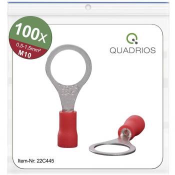 Quadrios 22C445 Ringkabelschuh 1.5 mm² max. Querschnitt Loch-Ø 10.5 mm