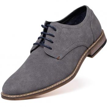 Jivana Blue Suede Oxford Lace-up Men's Shoes UK10 EU44