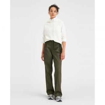 Pantaloni Dockers A Vita Alta Colore Army Green 29