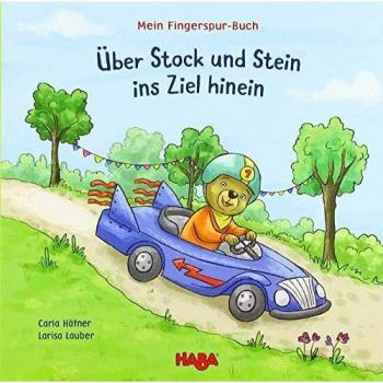 HABA 305057 Mein Fingerspur-Buch – Über Stock und Stein ins Ziel hinein