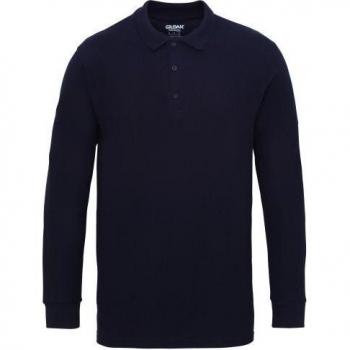 Polo Uomo Gildan Rosso Longsleeve S
