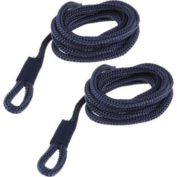 2er Set 5ft Docklinie aus Nylon in Blau