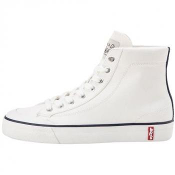Levi's Ladies LS2 S Mid Sneakers Regular White UK 3.5
