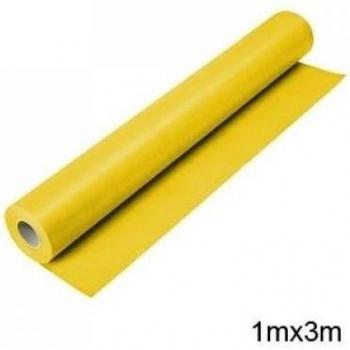Fabrisa rollo kraft 3x1m amarillo -1u