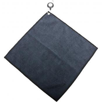 Serviette de Golf en Coton avec Corde Télescopique - Nettoyage des Clubs, Trois Couleurs au Choix