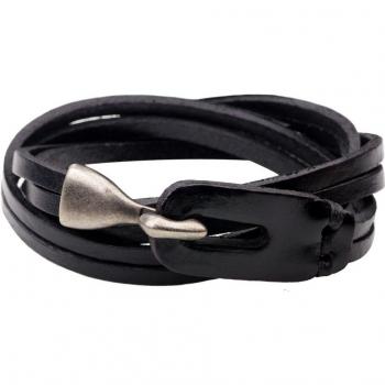 Bracelet en cuir multicouche pour hommes