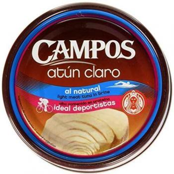 Atún claro al natural Campos 160 gr