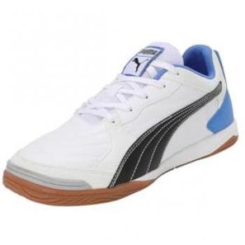 Puma Scarpe da Futsal Pressing IV Unisex Bianche