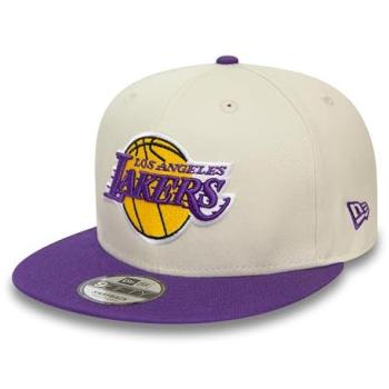 Cap de la NBA LA Lakers – Couleur Violet, logo 9Fifty, New Era