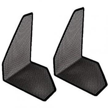 Sujeta Libros Metal Rejilla 6 Negro Pack 2 ud