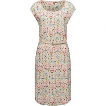 Vestido Lilithe Ikat Mostaza