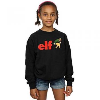 Sudadera con Estampado de Ninfas Agachadas