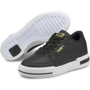 Baskets Puma California Pro Classic Junior en cuir noir blanc - 39