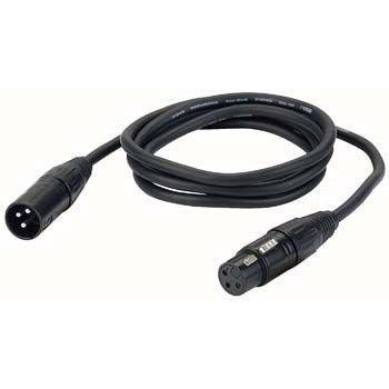 MUSIC STORE Audio-Kabel, Mikrokabel, XLR Kabel, professionelles Mikrofonkabel