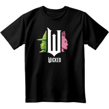 Wicked Logo T-Shirt für Männer - Schwarz - Größe L