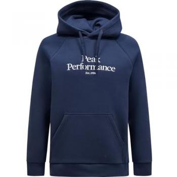 Maglione Peak Performance Uomo con Cappuccio Blu M