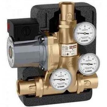 Gruppo di ricircolo anticondensa Caleffi 281WYP DN25 - 1' f - 55°C