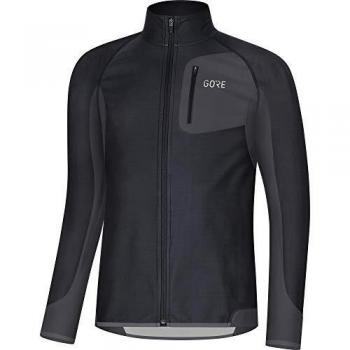 Gore R3 Black Long-Sleeve Windproof Shirt – Size S