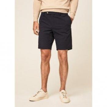 Pantaloni Corti Seersucker Hackett London Navy 33
