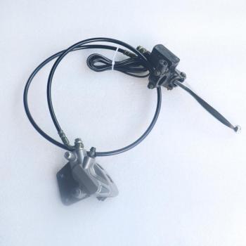 Hydraulic Front Disc Brake Master Cylinder Caliper System & Pads for 110cc 125cc Quad Dirt Bike ATV