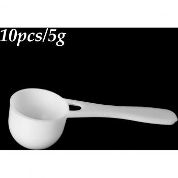10-Piece Plastic Measuring Spoon Set for Home & Kitchen