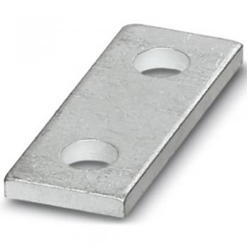 RBO 12‑VS‑2 2‑Pole Silver Connecting Bar – 10 Unit Set
