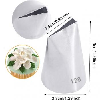 Stainless Steel Icing Tips for Cupcake Decorating