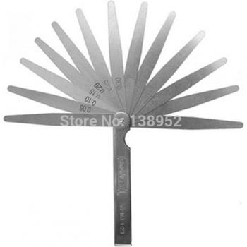 Feeler Gauge Tool 0.05 to 1mm 13 Blade Thickness
