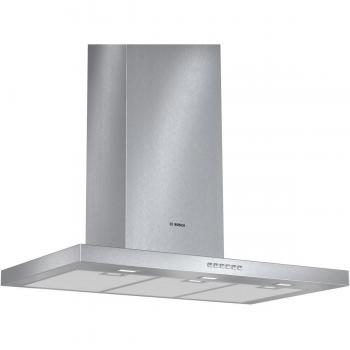 CAMPANA BOSCH DECORATIVA PARED 90CM ACERO LED DWB097A50