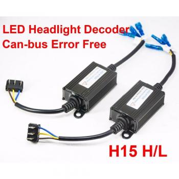 Paire de Décodeurs H15 12V Anti-Clignotant - Correction CANbus