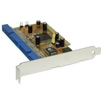 2-Channel 32-bit PCI Bus HDD IDE U-DMA 133 SATA/PATA Hard Disk Controller Card