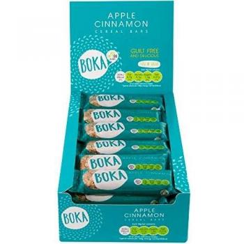 Boka Food 30g Chewy Apple & Cinnamon Cereal Bars
