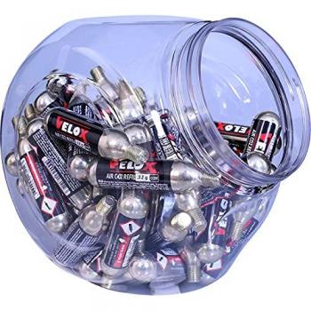 Cartouches CO₂ VELOX® 12 g – Kit 50 pièces pour gonflage vélos
