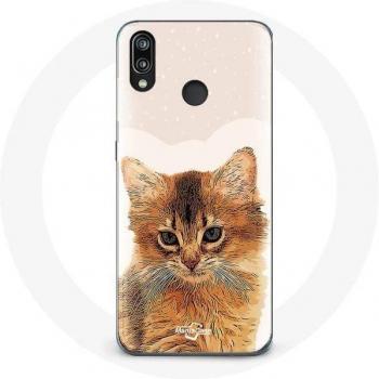 Coque pour P20 Lite Somali Race de Chats