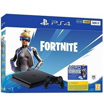 PS4 500GB Slim Bundle with Fortnite Code