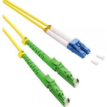 ROLINE 21159517 - LWL Patchkabel, LSH-APC Duplex / LC Duplex, OS2, 9/125 µm, gelb