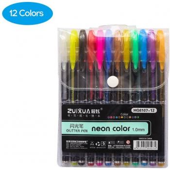 Rainbow Highlighter Gel Pen Set