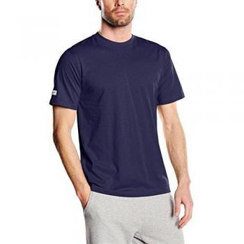 Uhlsport Team T-Shirt for Men in Navy Blue, Size 14, XXXS, Item Number 100210802
