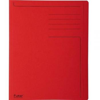 Exacompta Forever Red Square Cut Folders A4 280 gsm