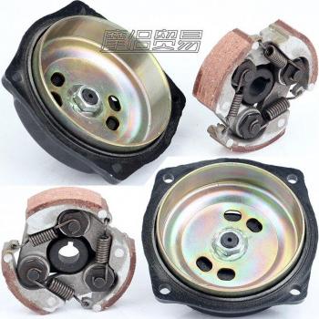 6 Teeth Clutch Drum Cover with Gearbox Pad for Quad Pocket Bike
