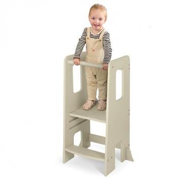 Montessori Toddler Learning Tower - Mushroom Design