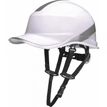 Delta Plus DIAMOND V UP Bianco Cappello Rigido Regolabile