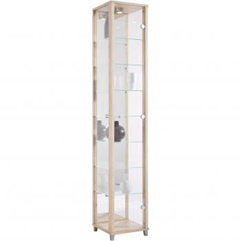 Vitrine FIF MÖBEL OPTIMA, Standvitrine/Glasvitrine 1x Glastür, ideal für Sammler