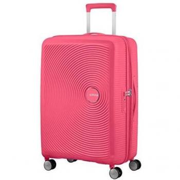 Valise à Roulettes Élargissable American Tourister Soundbox de Taille Moyenne, 67 cm, 81 Litres, Rose