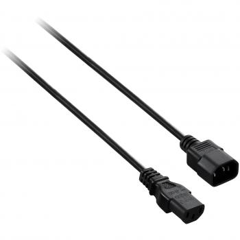 Estensione USB V7 IEC-C13 a IEC-C14 – Nero