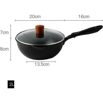 Antihaft-Wok für Gas und Induktion