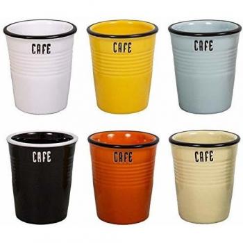 Antic Line 6er Set Kaffeetassen 120ml